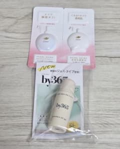 by365パウダリーUVジェル、Dove洗顔/クレンジングサンプルのサムネイル
