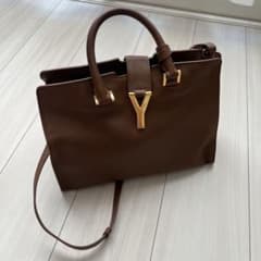 【abc様専用】SAINT LAURENT ブラウン ハンドバッグのサムネイル