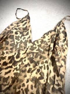 ZARA キャミワンピ レオパード ヒョウ柄 夏のサムネイル