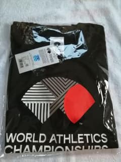 WORLD ATHLETICS CHAMPIONSHIPS Tシャツ 黒のサムネイル