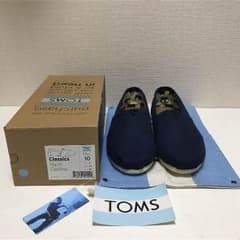 「新品」TOMS ネイビー 28cm （toms トムス ）のサムネイル