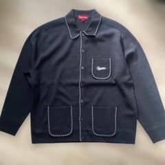 SUPREME「Contrast Stitch Button Up」ブラックL - メルカリ