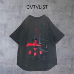 超メルカリ市限定価格　CVTVLIST cvtvlist CTLS CVTVLIST CTLS “3”CROSS TEE サイズ1 XL相当 - メルカリ