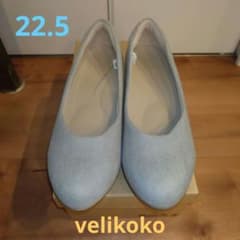 パンプス　ローヒール　22.5　velikokoのサムネイル