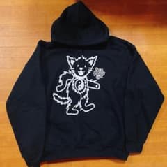 SOULPUSSSYCAT パーカー ブラック XLサイズ 韓国 フーディ