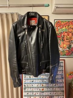 【美品】ルイスレザー ライトニング タイトフィット 391T サイズ38のサムネイル