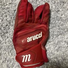 marucci バッティング用手袋 レッド 野球　右手のサムネイル