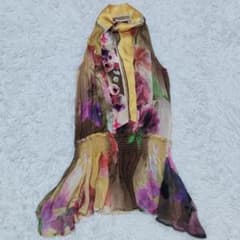 クラスロベルトカヴァリ　シルク　ボウタイ　ノースリーブ　チュニック クラスロベルトカヴァリ シルク ボウタイ ノースリーブ チュニック