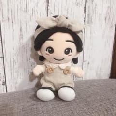 ちびぬい服　ナチュラル系　ヘアバンド　トップス　オーバーオールのサムネイル