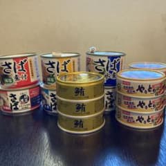 鯖缶ツナ缶やきとり缶 缶詰15缶セットのサムネイル