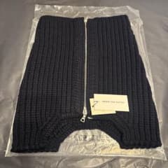 DRIES VAN NOTEN ジップアップ ウールマフラー DRIES VAN NOTEN ジップアップ ウールマフラー - メルカリ