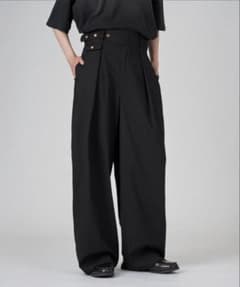 TUCK WIDE GURKHA SLACKS / タックワイドグルカスラックスのサムネイル