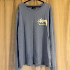 Stüssy International 長袖Tシャツ ライトブルーのサムネイル