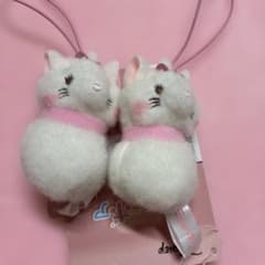 ディズニーキャラクター ミルキーボアプチ 雪だるまマスコット マリー　2個セット