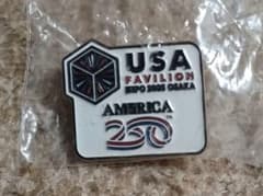 非売品・限定】大阪・関西万博 アメリカ館 ピンバッジ EXPO2025 - メルカリ