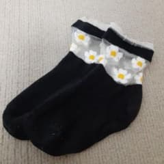 キッズ靴下　12cm シースルー