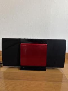 ミニコンポ 赤と黒 スリムデザイン ミニコンポ 赤と黒 スリムデザイン - メルカリ