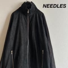 NEEDLES ニードルス NUBIAN トラックジャケット ラメ 刺繍ロゴ - メルカリ