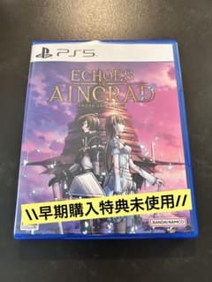 ECHOES OF AINCRAD PS5 ソフト パッケージ版のサムネイル