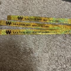 AAA TOUR 2017 WAY OF GLORY 銀テープ 3本セットのサムネイル