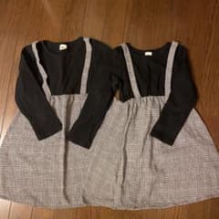 双子　ワンピース　女の子のサムネイル