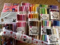 シールフェルト・厚地フェルト・手芸用フェルトセットのサムネイル