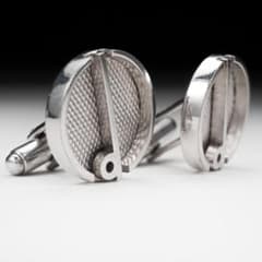 【英国王室御用達】Dunhill 英国製スターリングシルバー カフス ダンヒル 英国王室御用達】Dunhill 英国製スターリングシルバー カフス ダンヒル