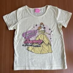 しまむらDisney Princess ベル Tシャツ 120cmのサムネイル