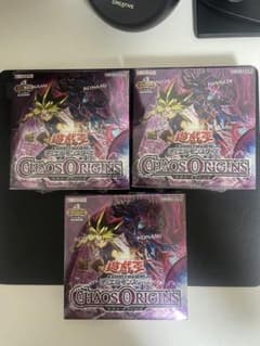 遊戯王 CHAOS ORIGINS 3BOXのサムネイル
