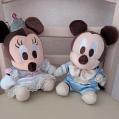 미키 & 미니 봉제 인형 세트