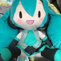 Miku様専用　初音ミク　どでかジャンボふわふわぬいぐるみのサムネイル