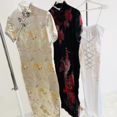 NA8153 チャイナドレス 3着まとめ チャイナ服 レディースファション 検K