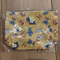 新品未使用‼️ミスタードーナツ ポケモン カビゴン ピカチュウ ポーチ