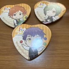 A3 瑠璃川幸 ハート缶 等身 小説 缶バッジ セット A3! 皇天馬 瑠璃川幸 兵頭九門 ハート缶バッチ3セット - メルカリ