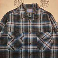 70s PENDLETON ボードシャツ 長袖シャツ 開襟シャツ オンブレ - メルカリ