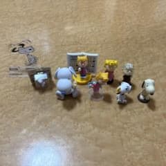 スヌーピー ピーナッツ ミニフィギュア 9体セット - メルカリ