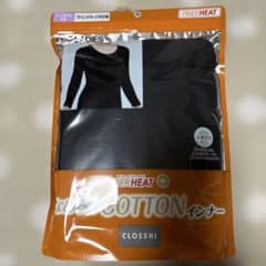 タイムセール❣️しまむら　CLOSSH FIBER HEAT コットン LLのサムネイル