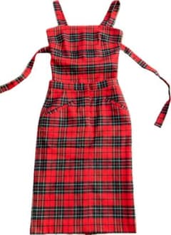 ジーザスディアマンテ タータンチェックセットアップ 赤 - メルカリ