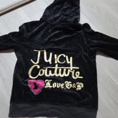 Juicy Couture ベロア ジップアップ パーカースウェットのサムネイル