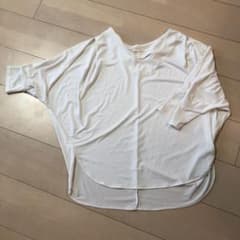 白Tシャツ　5分丈　switchのサムネイル