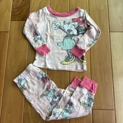 ミニーマウス キッズ パジャマ 上下セットのサムネイル