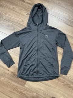 PUMA ジャージ ジャケット フーディー グレーのサムネイル