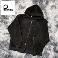【美品】Penfield ボアフリースパーカー 黒 M フード付きのサムネイル
