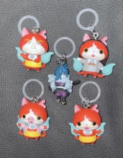 妖怪ウォッチ オロチ ジバニャン めじるしアクセサリー 5種セットのサムネイル