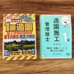 1級造園 施工管理技術検定 参考書のサムネイル
