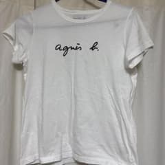 agnes b. ロゴ Tシャツ ホワイト サイズ2のサムネイル