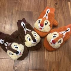 【ディズニー公式】チップとデール ミトン型手袋 2色セットのサムネイル