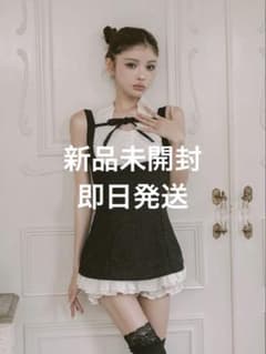 Darich クラシカルドッキングフリルミニワンピース FREE 【即購入可