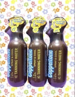 コパトーン SPF4 タンニングウォーター 3本セット 新品 コパトーン タンニングウォーター SPF4