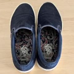 VANS バンズ スリッポン ネイビー US7.5(24.5cm)のサムネイル